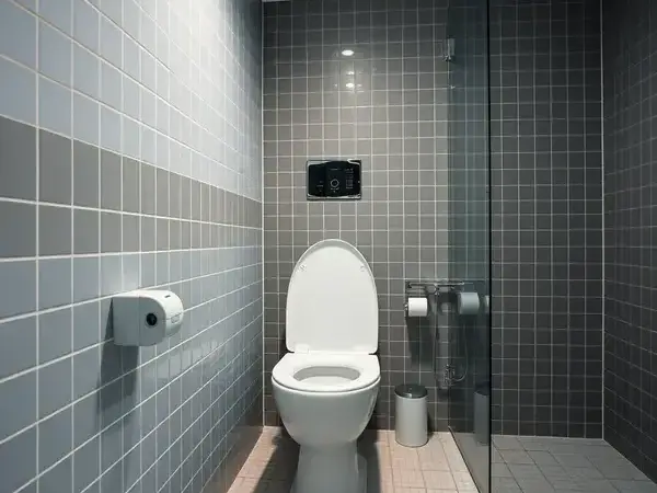 トイレのつまり修理作業